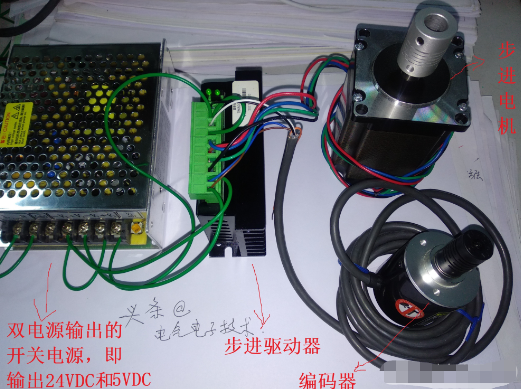 實(shí)際接線圖見下圖：
